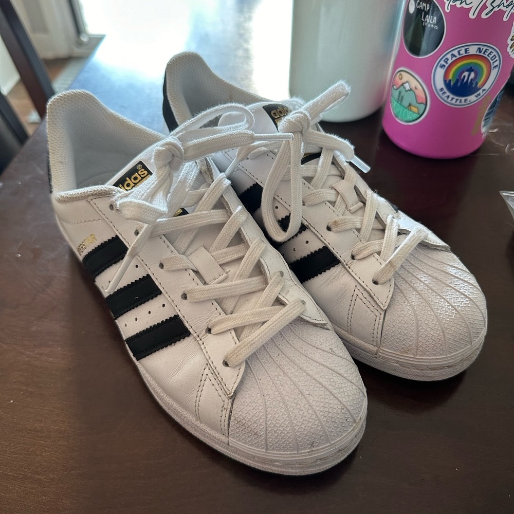 Adidas Superstars- Size 6.5 women’s